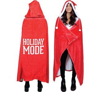 Holiday Mode 50" x 60" Royal Plush Hooded Blanket